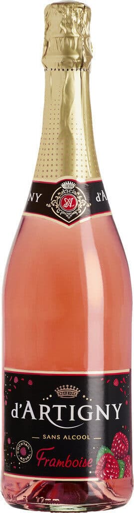 Bardinet Effervescent sans alcool Framboise packshot