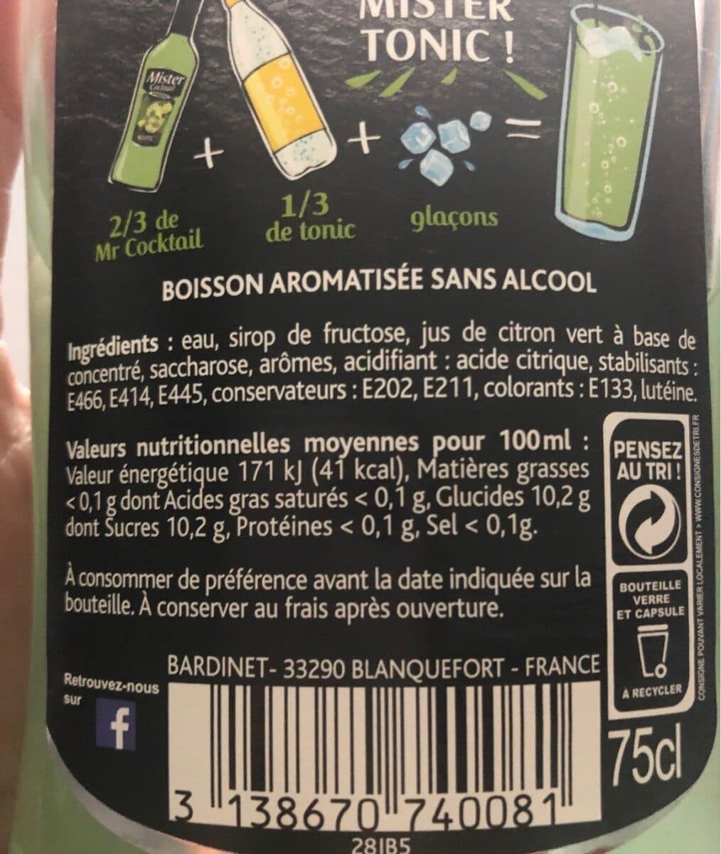 Mister choc Mister Creole Mojito packshot
