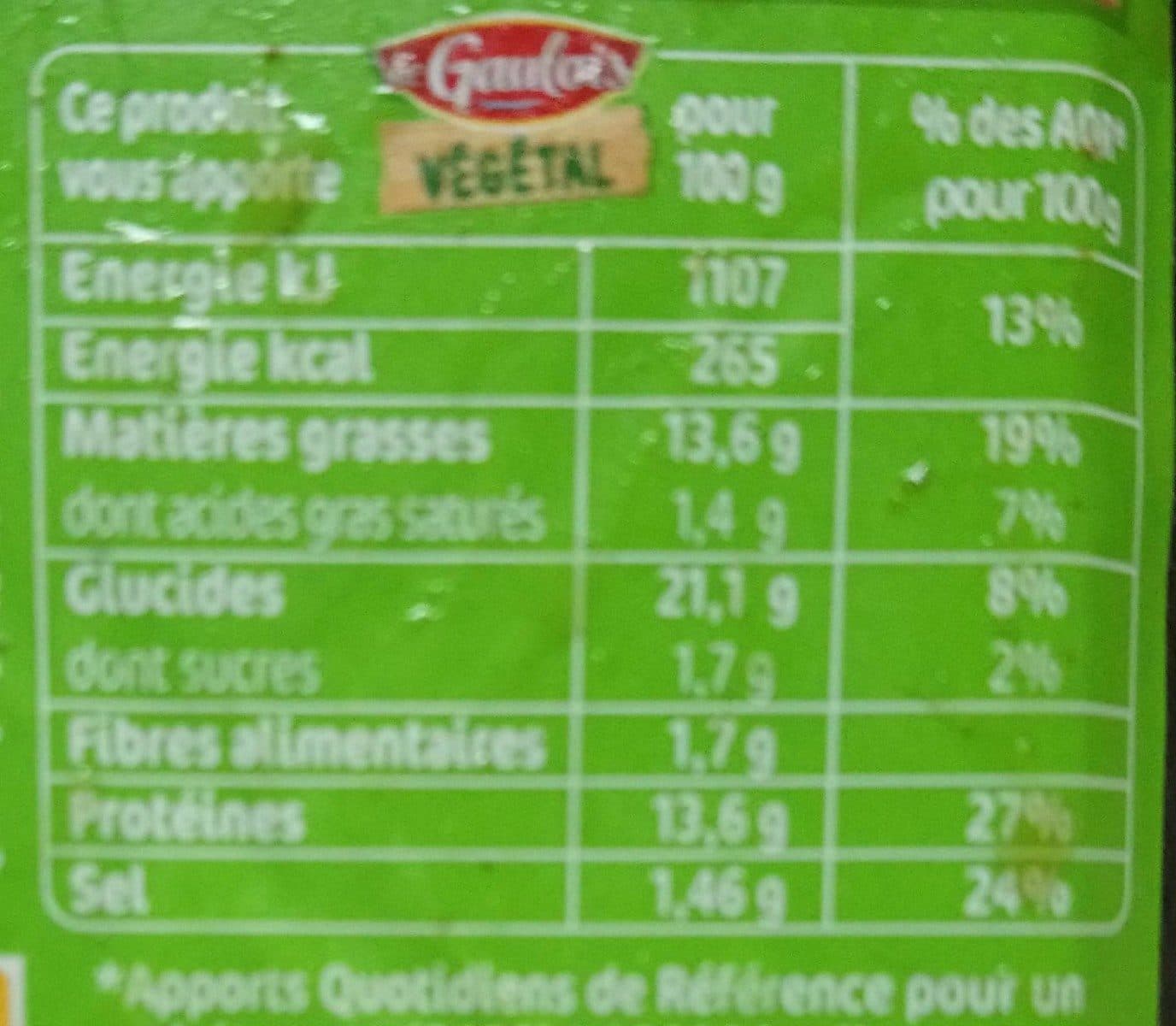 Open Food Facts Espalopes soja & blé packshot