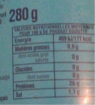 Open Food Facts Thon au Naturel packshot