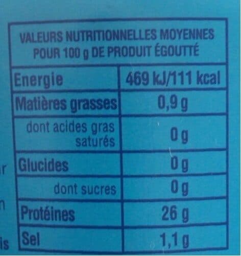 Pêcheurs de France Thon au naturel packshot