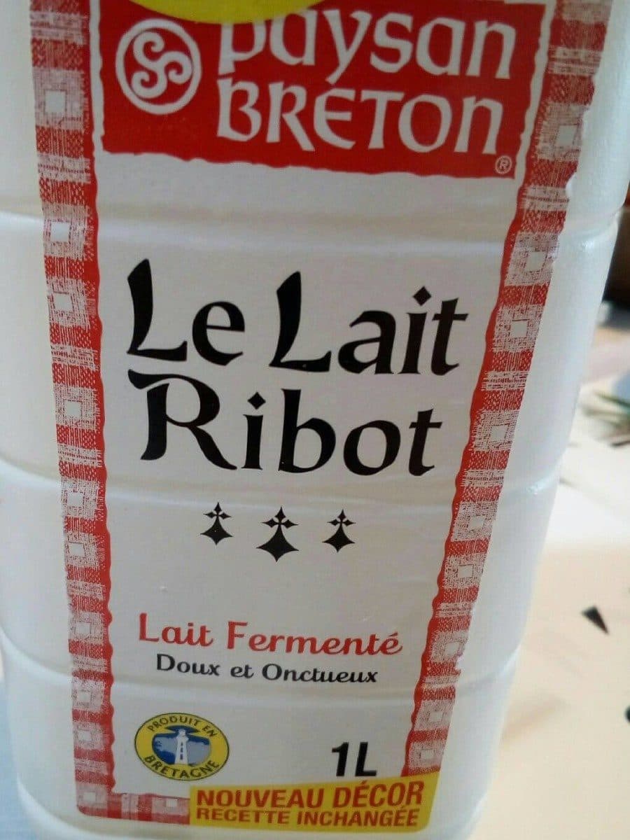 Paysan breton Le lait Ribot packshot