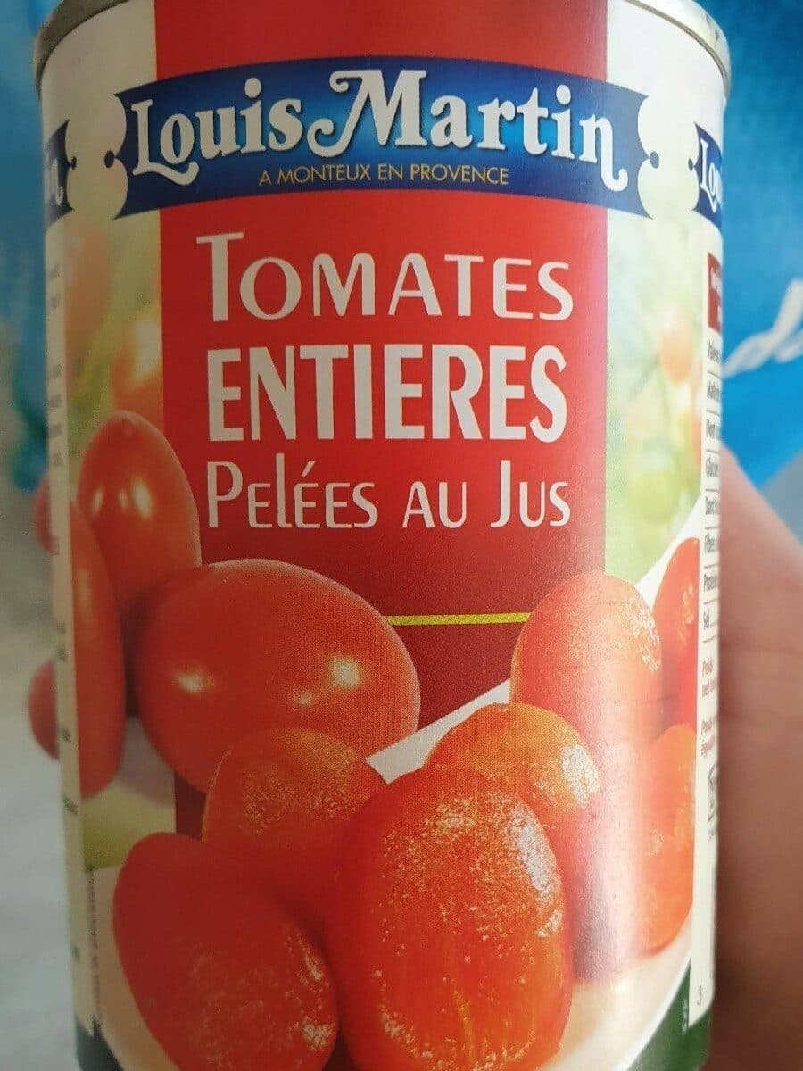 Louis martin TOMAT ENT PELEE JUS 1/2 packshot