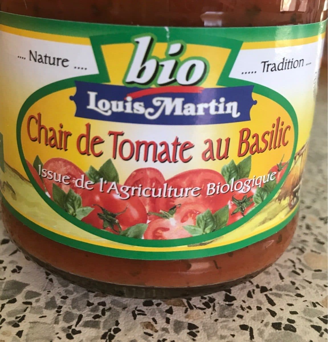 Louis martin Chair de tomate au basilic packshot