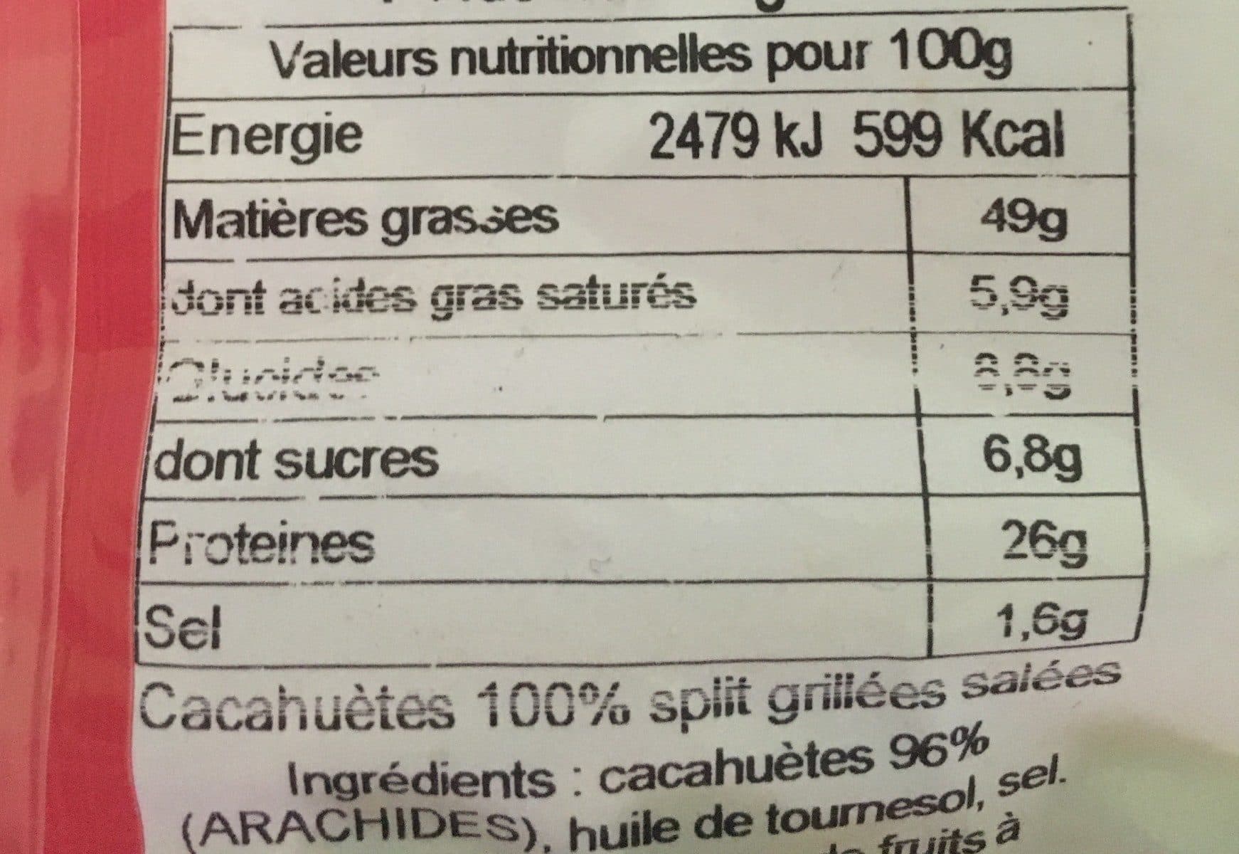 Open Food Facts Cacahouète packshot