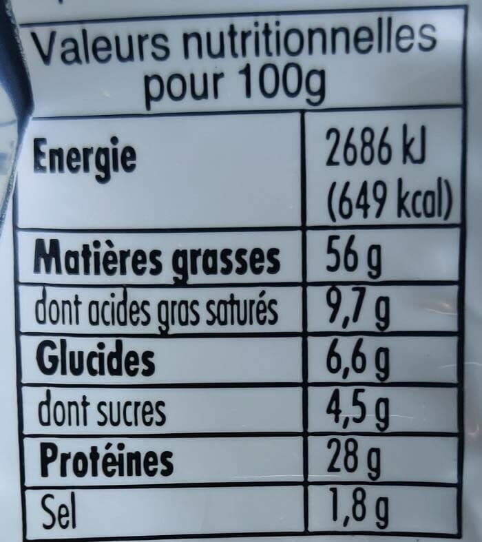 Open Food Facts Cacahuètes peanuts packshot
