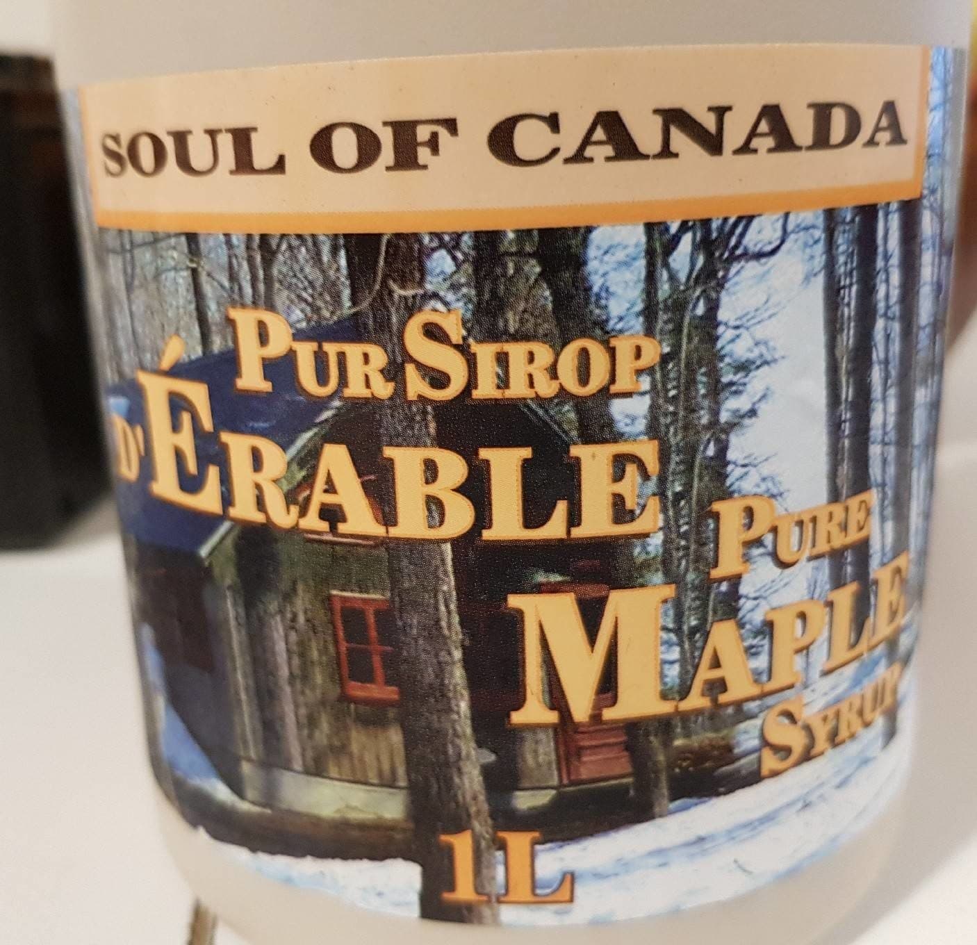 Eric Bur Pour sirop d'erable packshot
