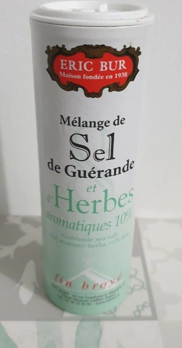 Eric bur Mélange de sel de guérande et d'herbes packshot