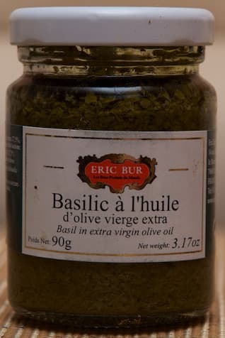 Eric Bur Basilic à l'huile packshot