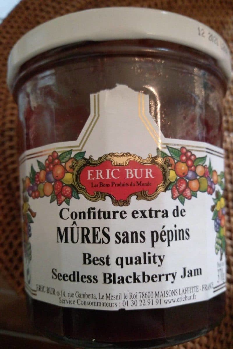 Eric Bur Mûres sans pépins packshot