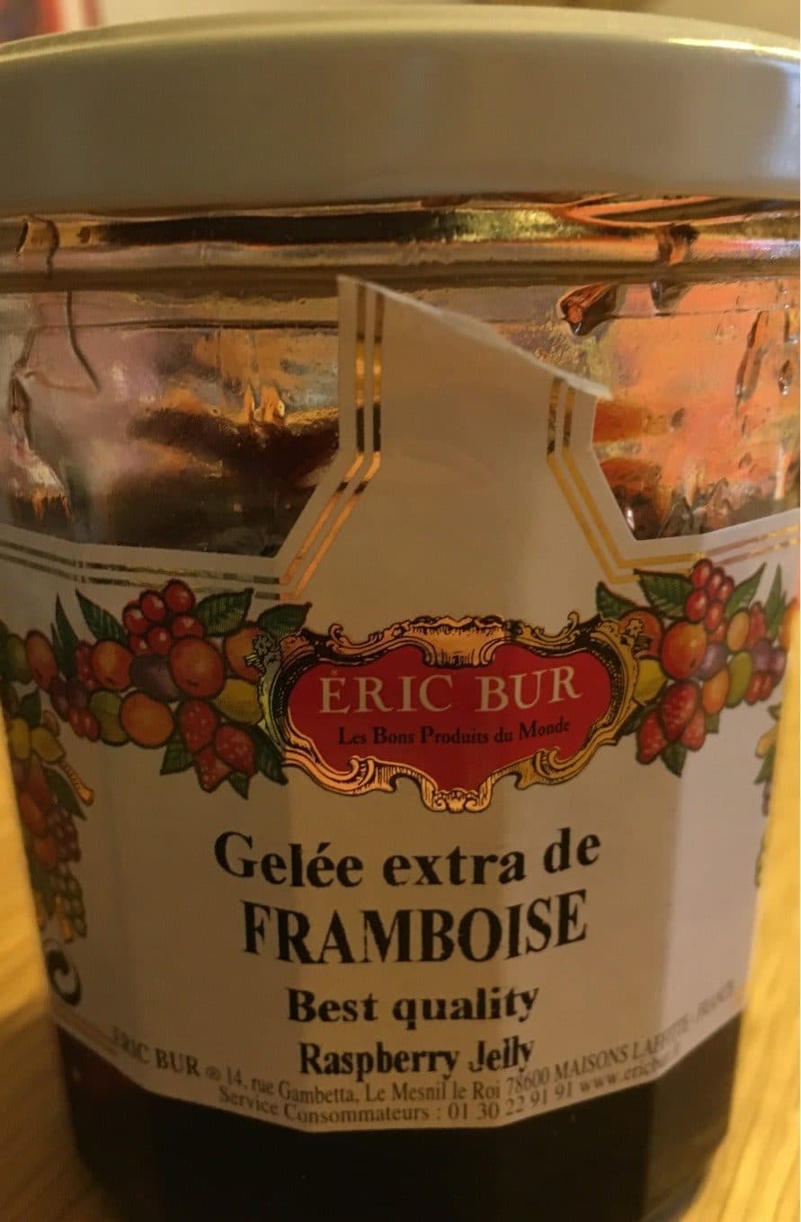 Eric Bur Gelée extra de framboise packshot