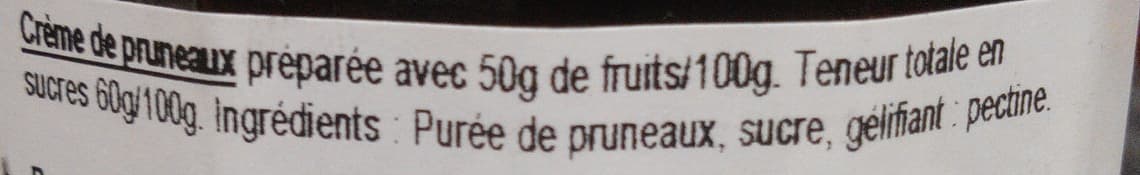 Eric Bur Crème de pruneau packshot