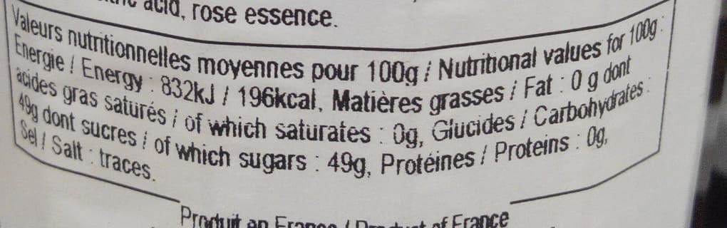 Eric Bur Confit de pétales de rose packshot