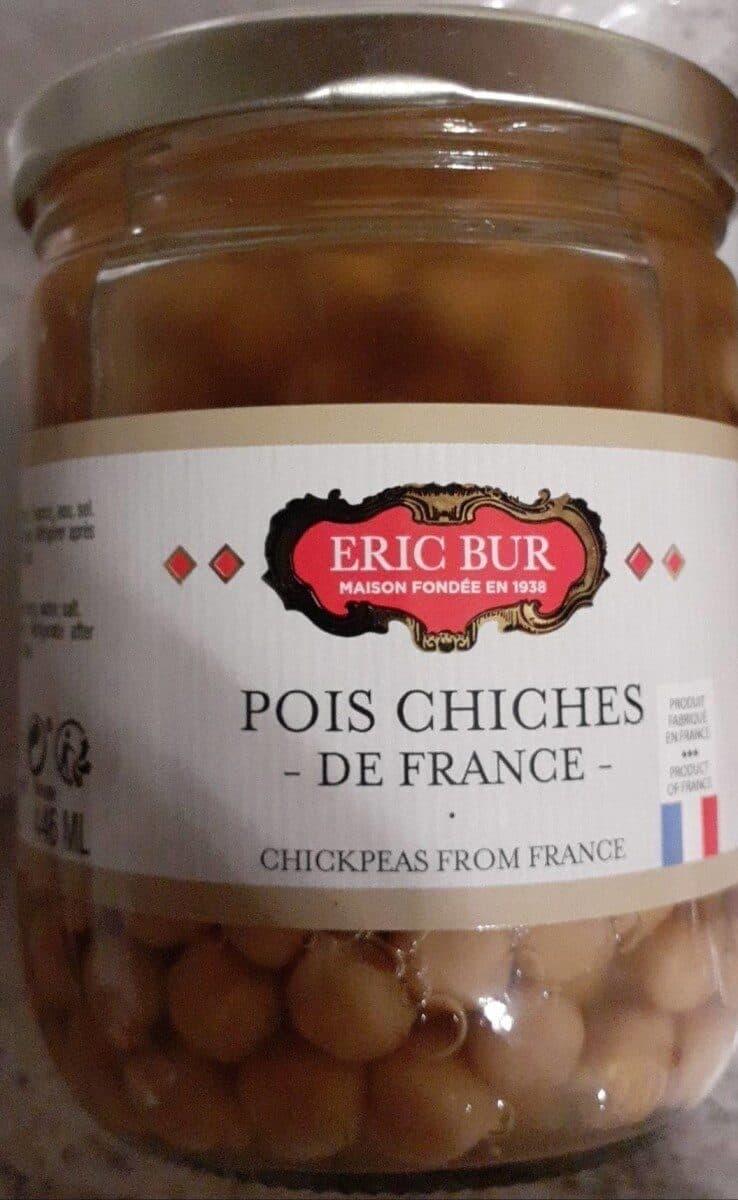 Eric Bur Pois chiches de France packshot