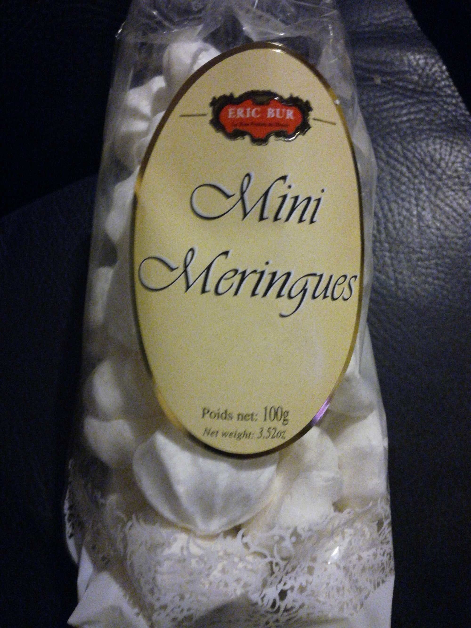 Éric Bur Mini Meringues packshot