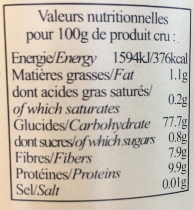 Eric Bur Maïs packshot