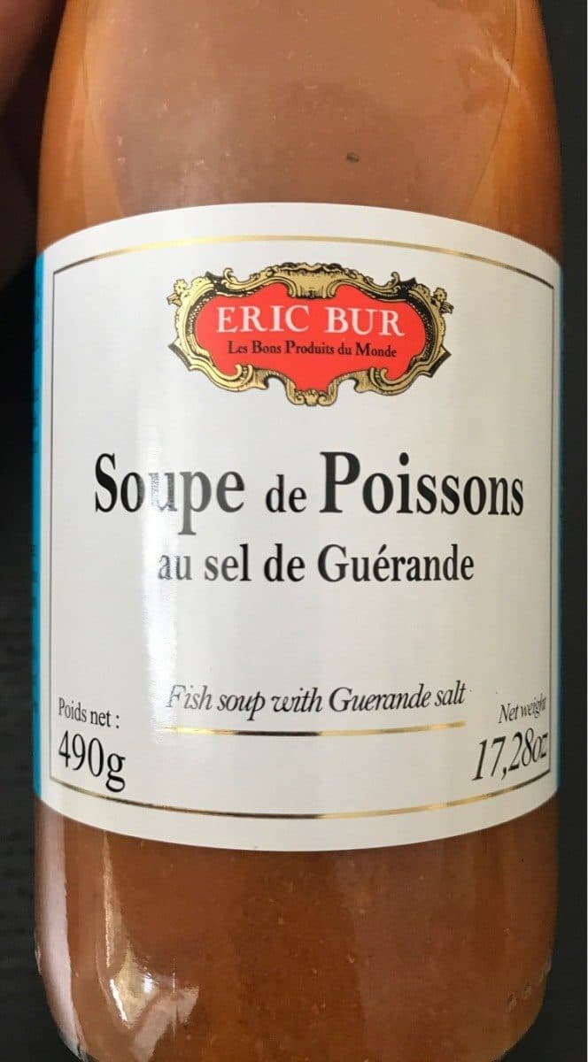 Eric bur Soupe de poissons packshot