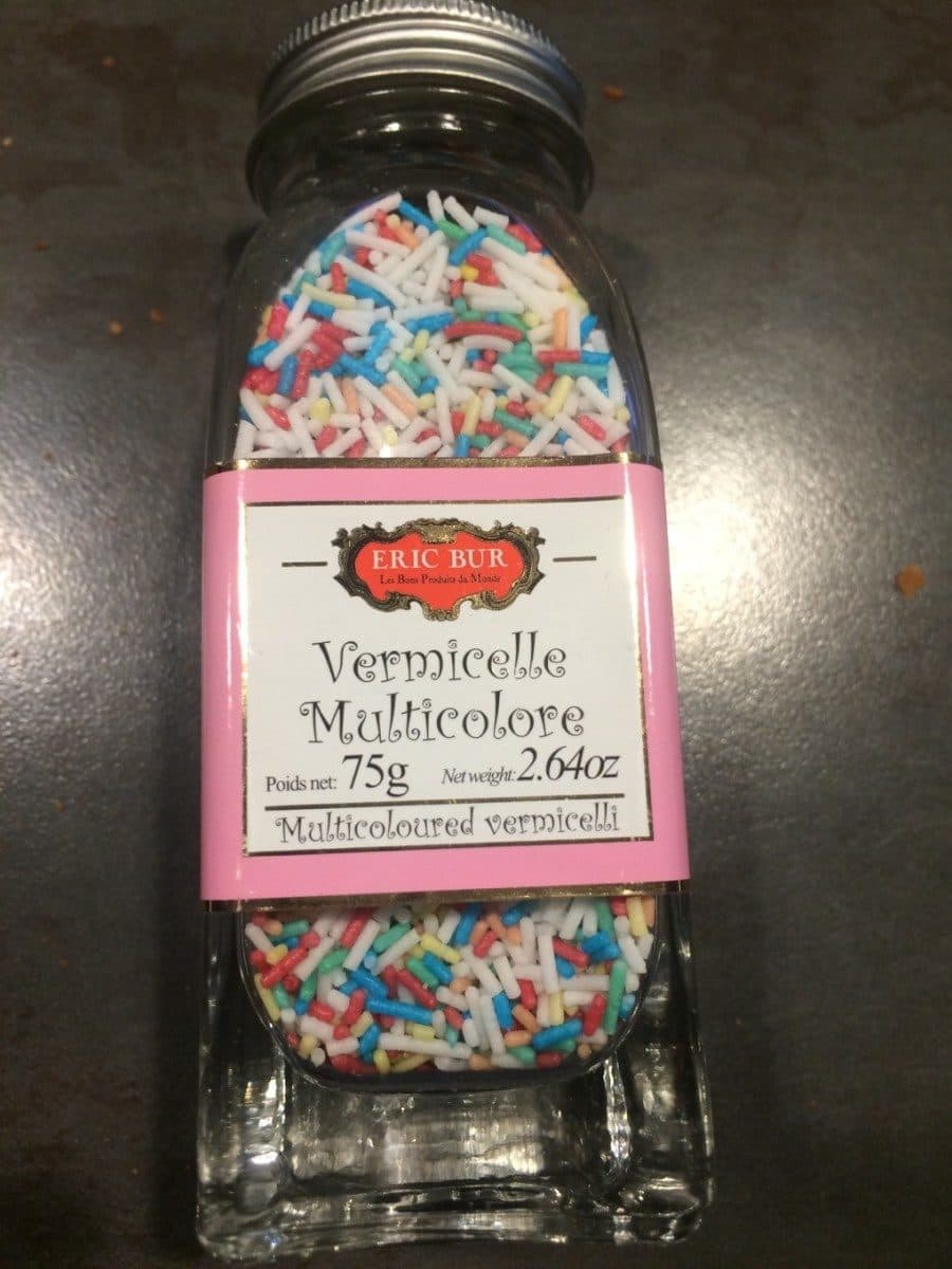 Eric Bur Vermicelles De Sucre Multicolore packshot