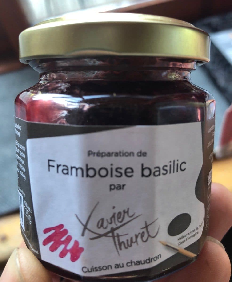Open Food Facts Préparation de Framboise basilic packshot