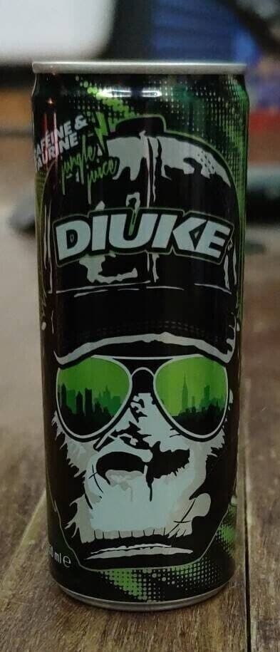 Diuke DIUKE ENERGY DRINK CAN 25CL packshot