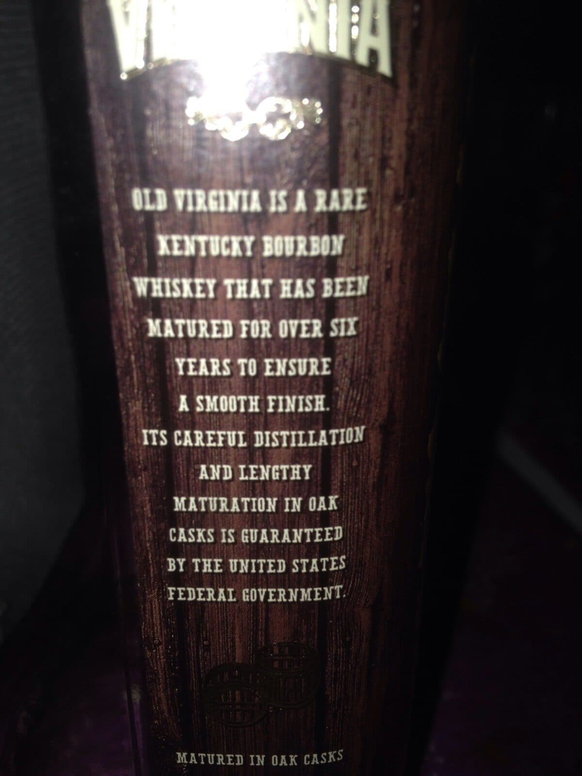 Open Food Facts Bourbon Whisky (Kentucky Straight) packshot
