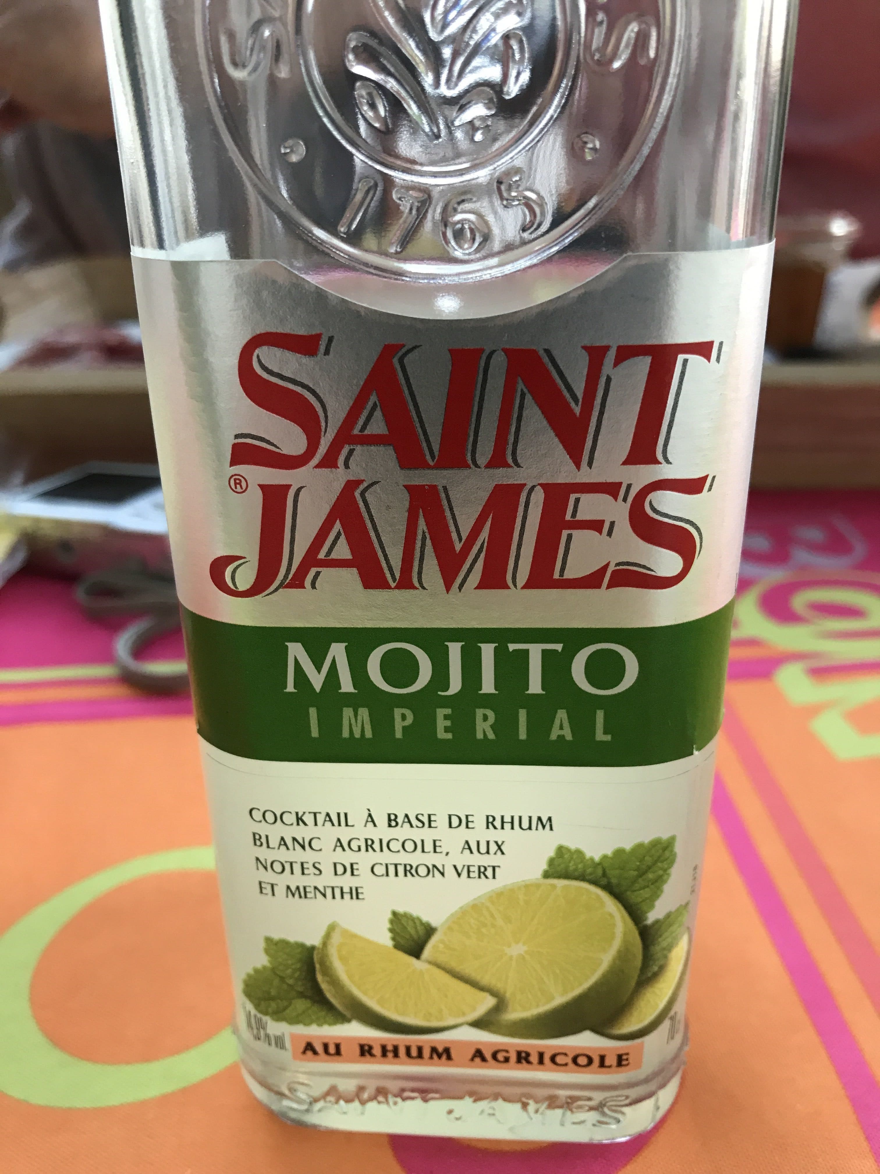 Saint James Cocktail mojito impérial 14,9%Vol. packshot