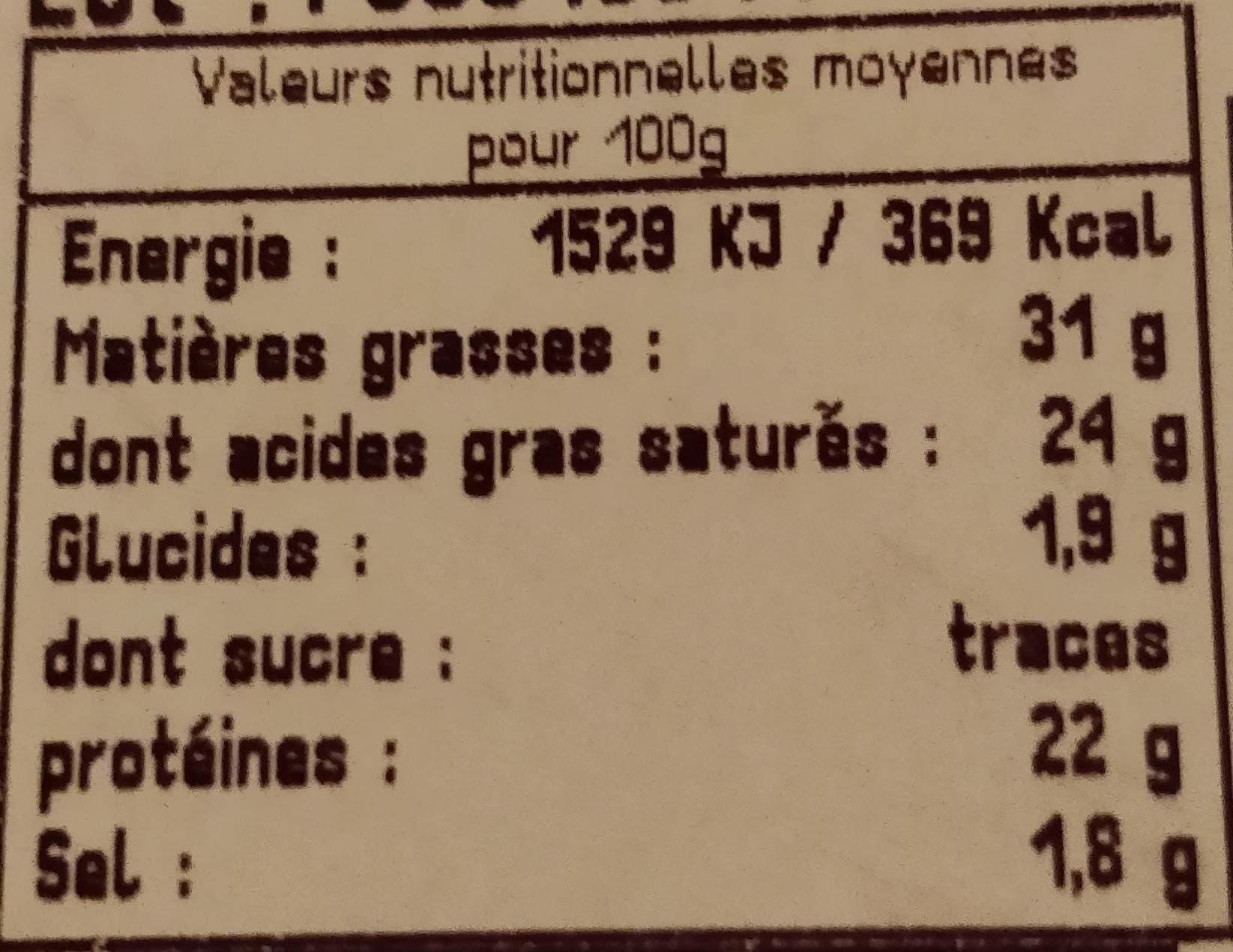 Les Hauts de Savoie Petite tomme packshot