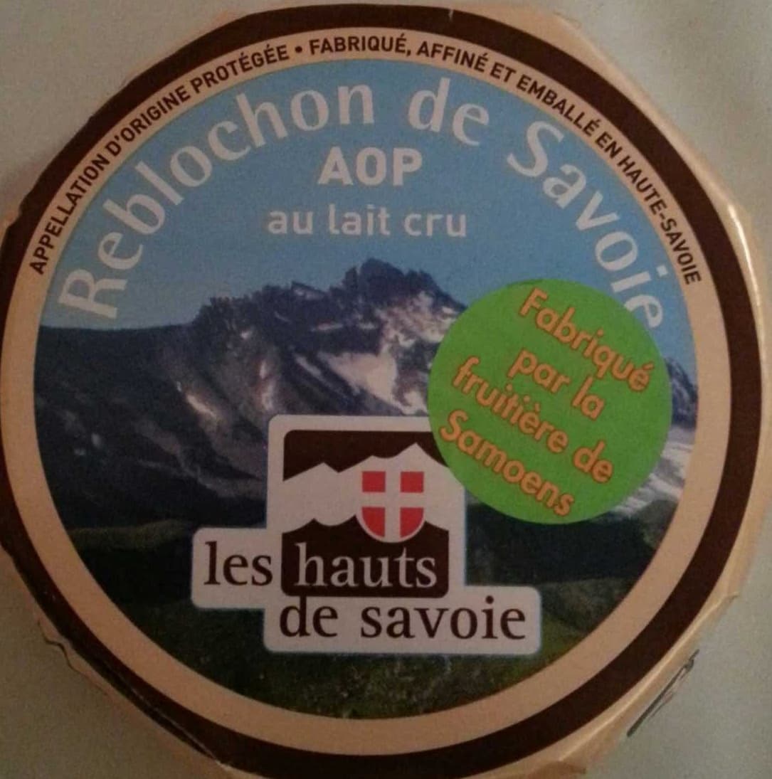 Les hauts de Savoie Reblochon de Savoie AOP packshot