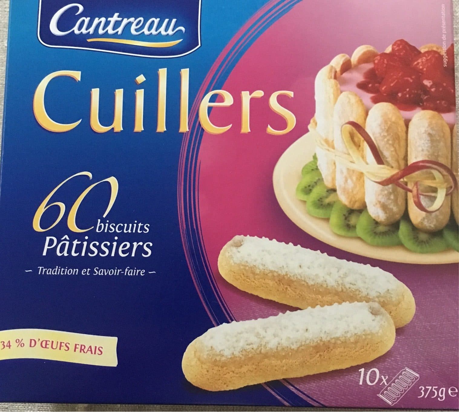 Cantreau Biscuits cuillers packshot