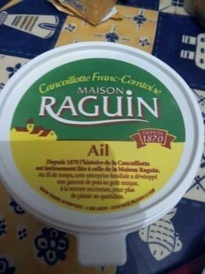 maison raguin Cancoillotte franc-comtoise ail packshot