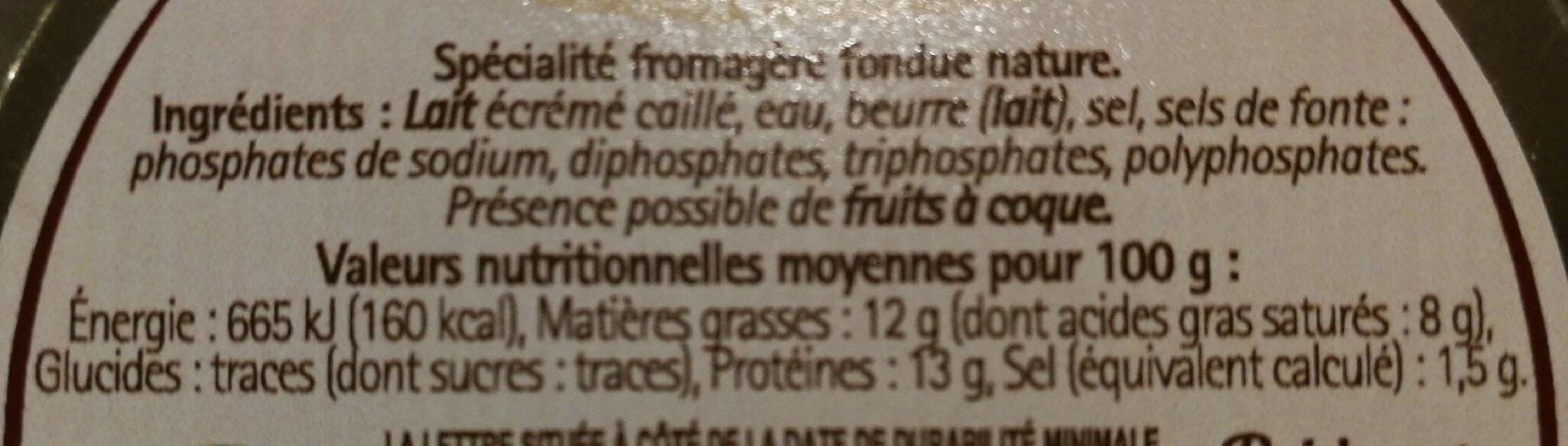 Maison raguin Cancoillotte au lait pasteurise nature RAGUIN, 11%MG packshot