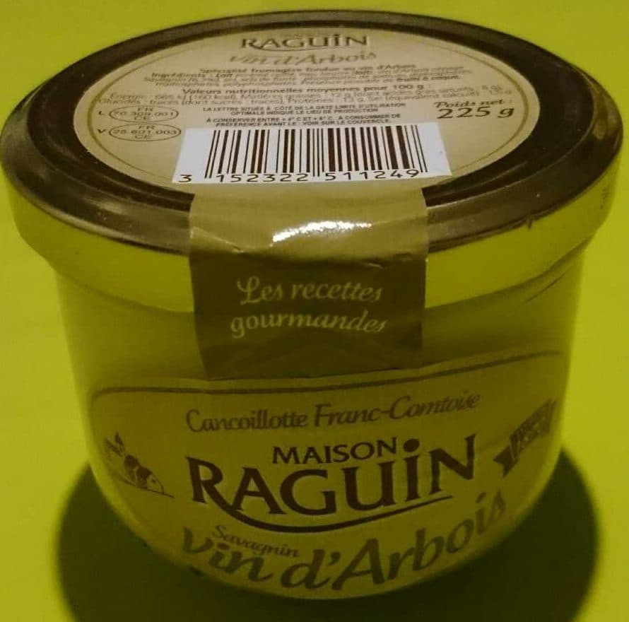 Maison Raguin Cancoillotte Franc-Comtoise Savagnin d'Arbois packshot