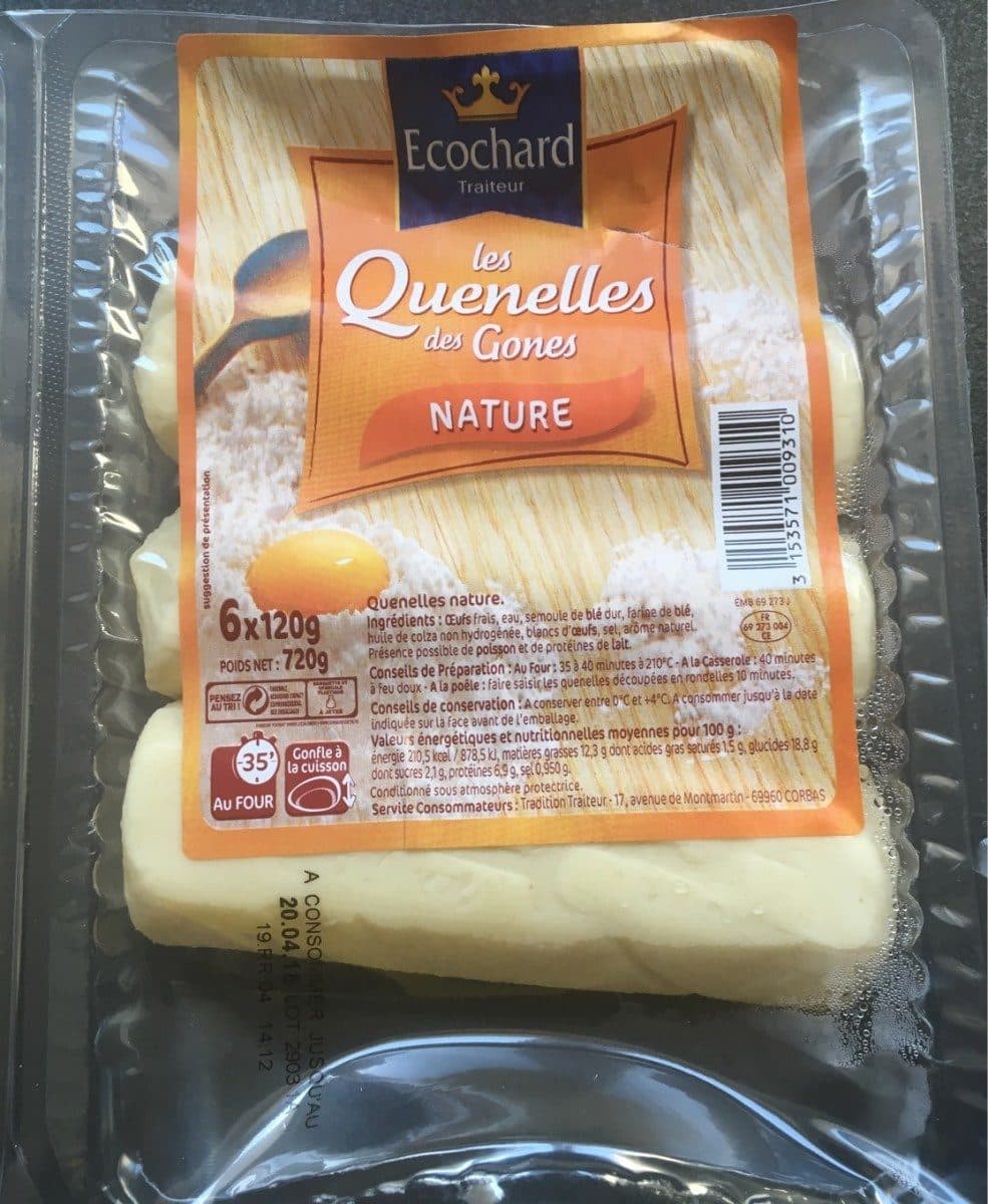 Ecochard Quenelles packshot