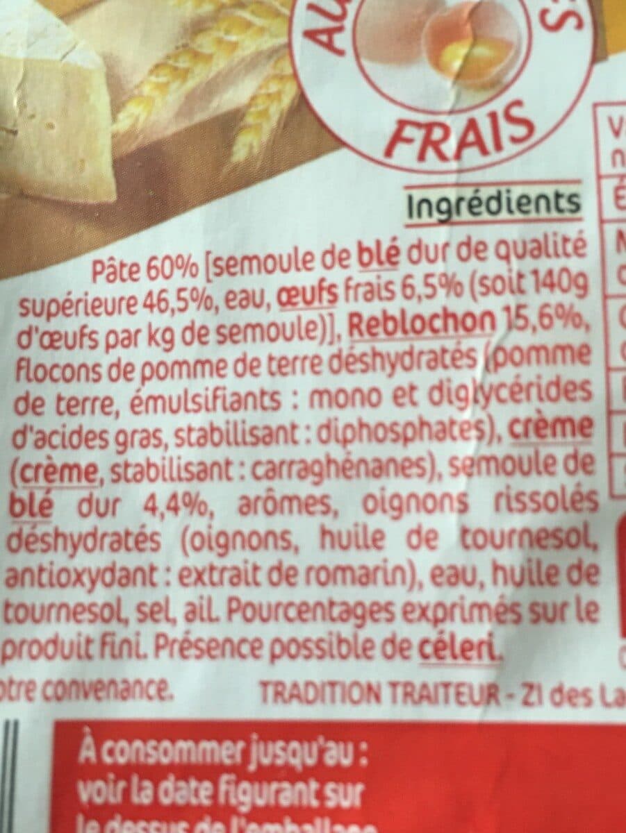 Ecochard Tortellini Reblochon packshot
