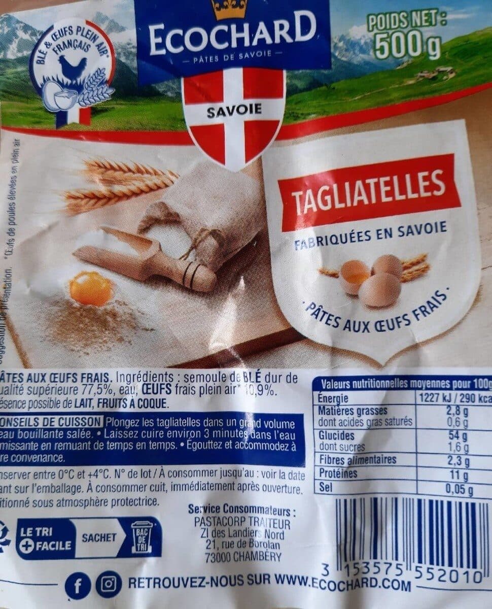 Ecochard Tagliatelles packshot