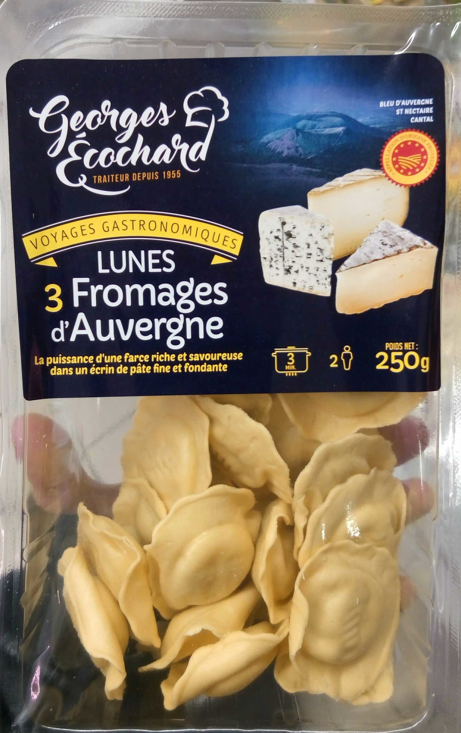 Georges Ecochard Lunes 3 Fromages d'Auvergne packshot