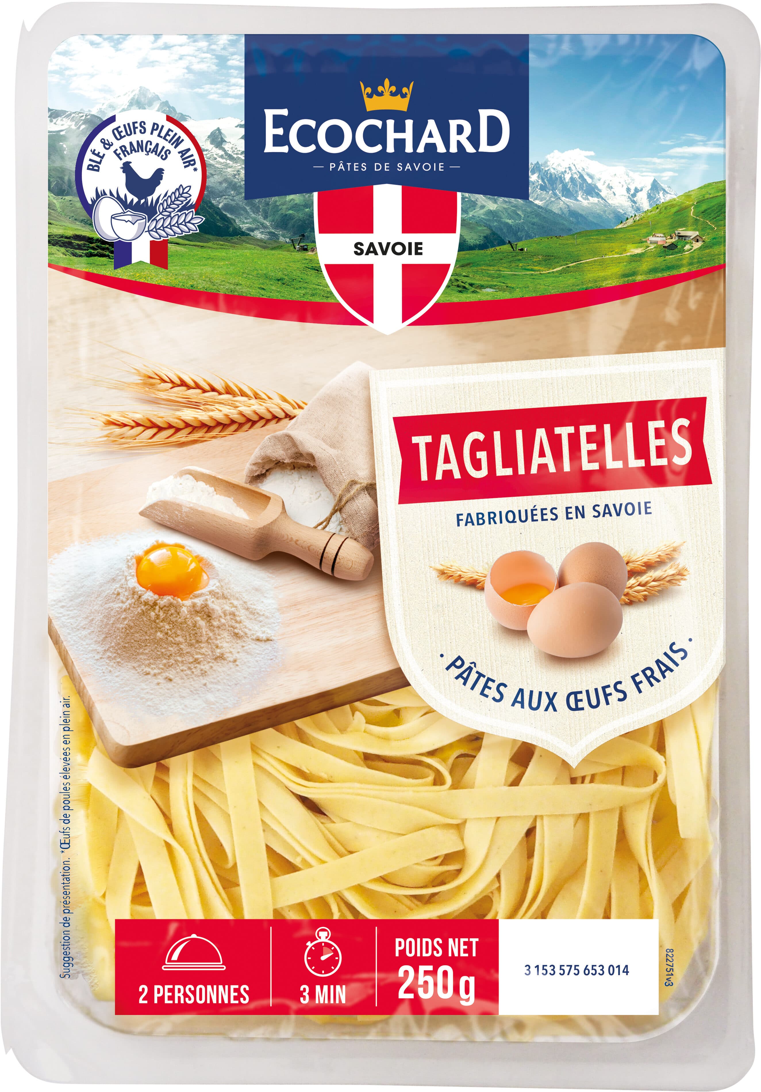 Ecochard Barquette Tagliatelles packshot