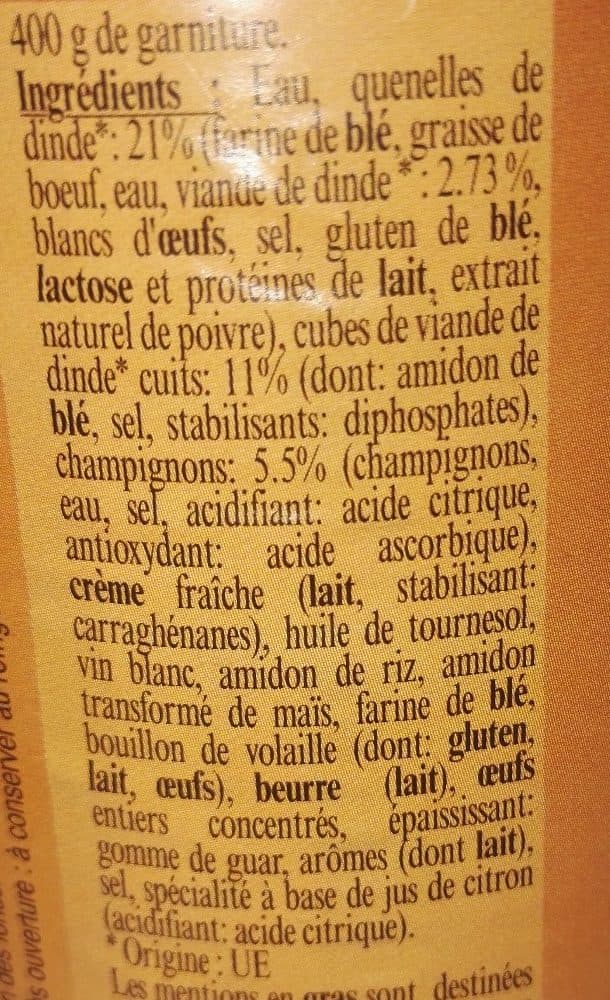 Marcel Buffle Garniture pour bouchées à la reine packshot