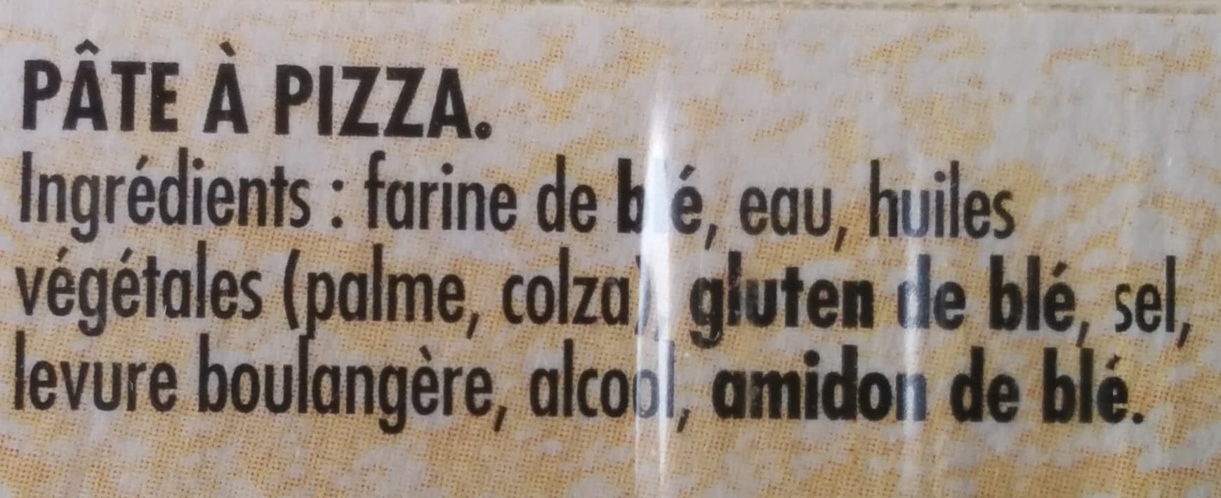 Herta Pâte à pizza Epaisse et Ronde packshot
