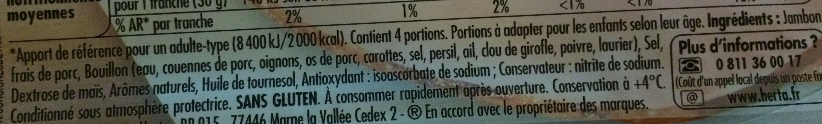 Herta Tendre Noix Braisé doré au four packshot
