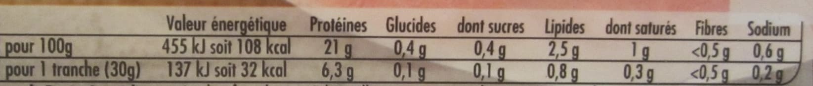 Nestlé Le Bon Paris - Jambon cuit supérieur de Paris packshot