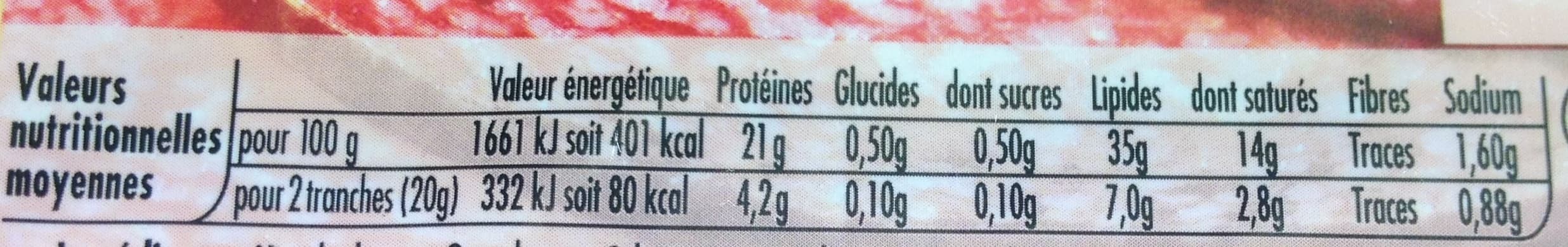 Nestlé Salami, 100 % Pur Porc (20 Tranches minimum) packshot