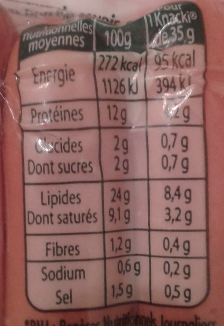 Nestlé Knacki - Saucisses de Strasbourg pur porc packshot