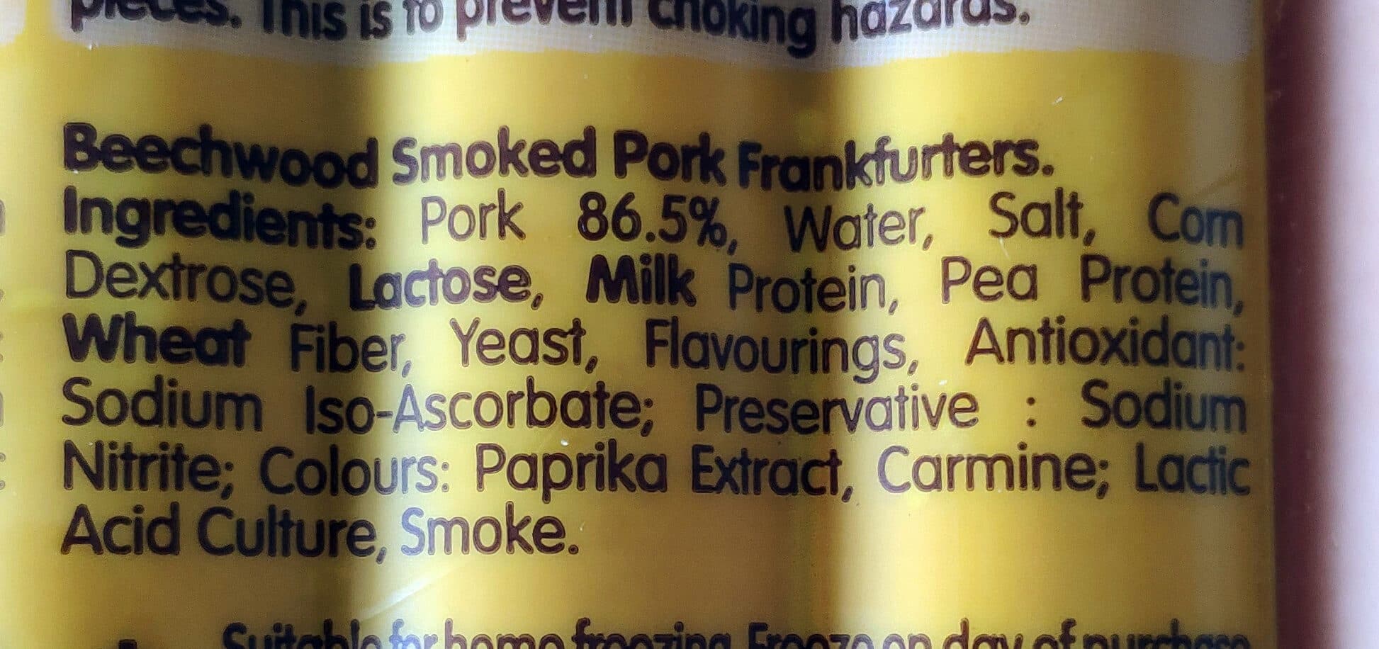 Herta Smoked Pork Frankfurters packshot