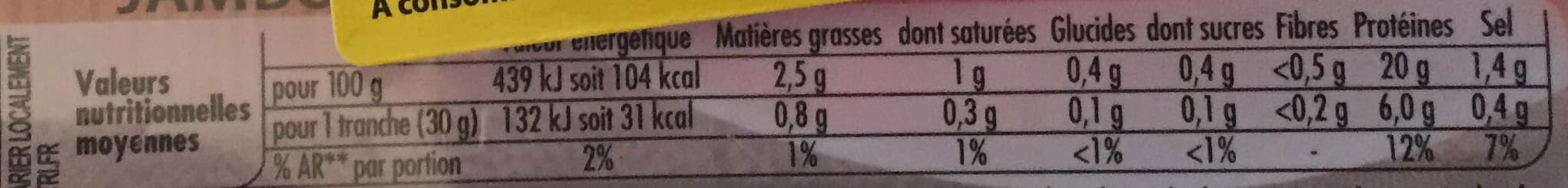 Nestlé Le Bon Paris (- 25 % de sel, Cuit à l'Étouffée) 4 Tranches + 1 Barquette Gratuite packshot