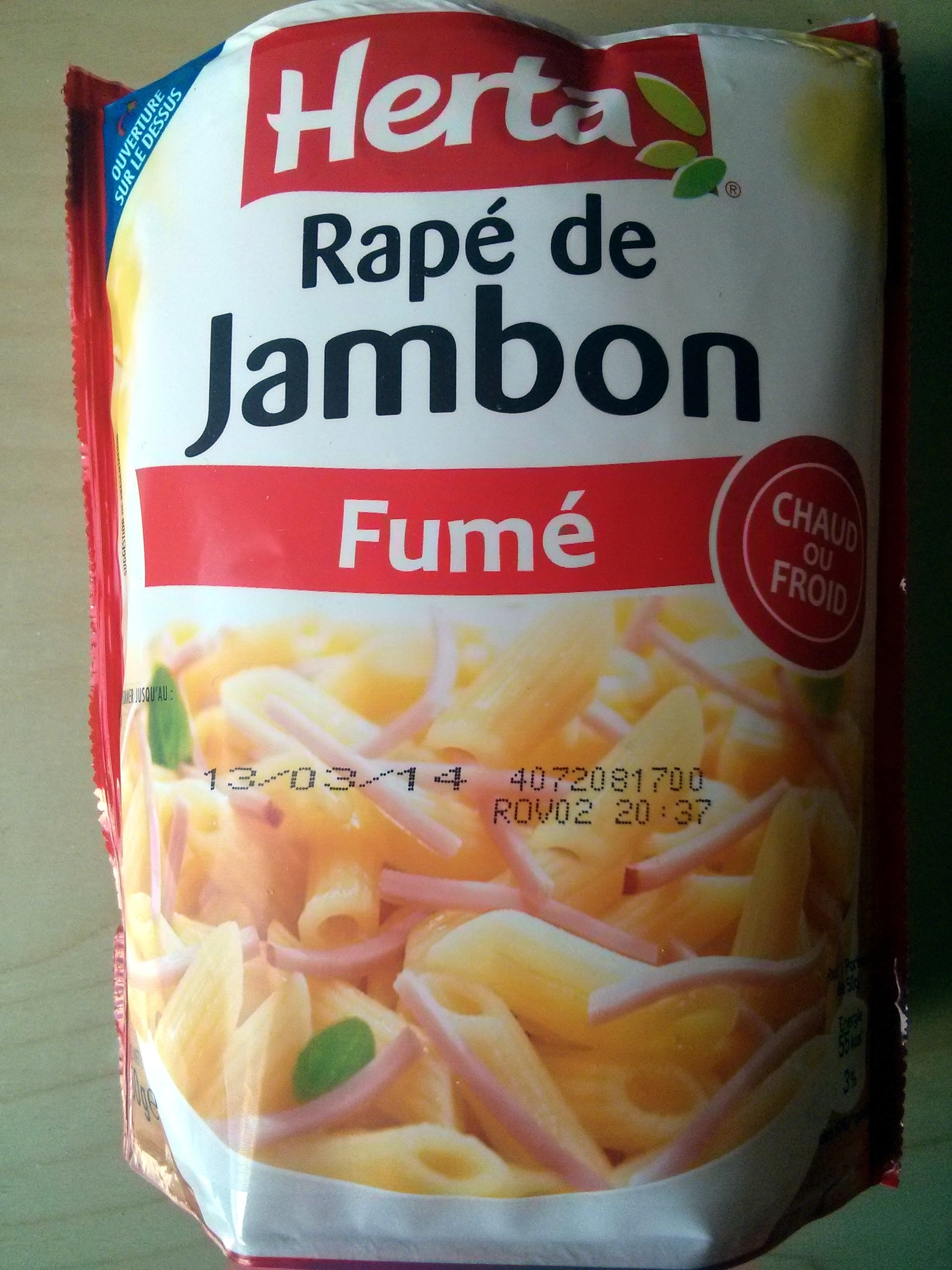 Nestlé Rapé de Jambon, Fumé packshot