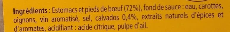 Sébire Tripes à la Mode de Caen packshot