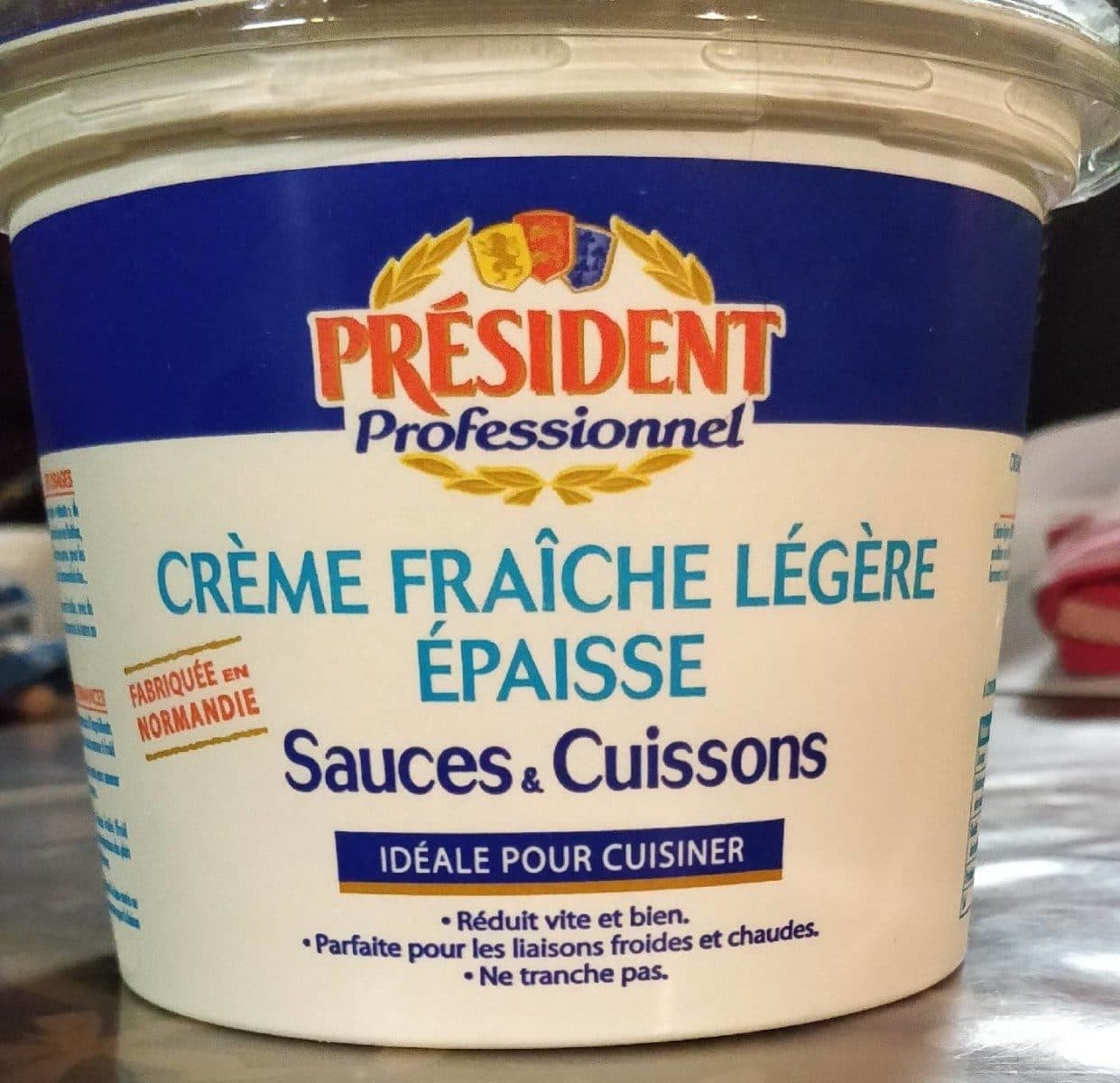 Président Crème épaisse Pour Sauces Et Cuissons 15 % packshot