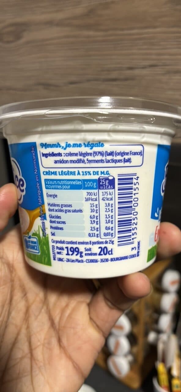 Bridélice Crème fraîche épaisse packshot