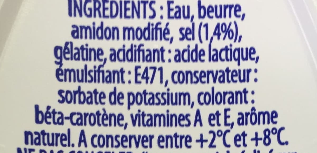 Bridelight Si Gourmand - Demi-Sel (40 % MG) packshot